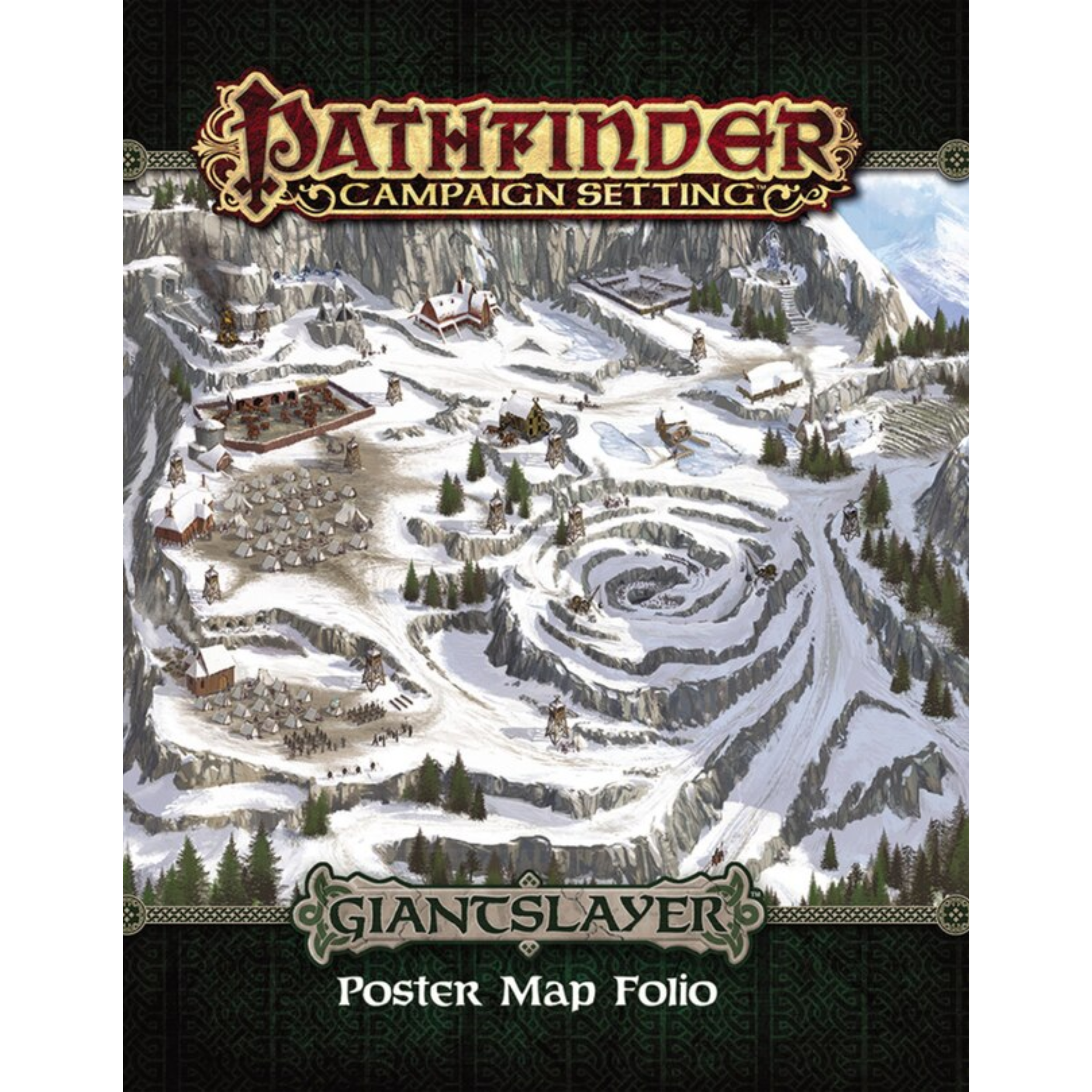 Pathfinder Campaign Giant Slayer Poster Folio Map